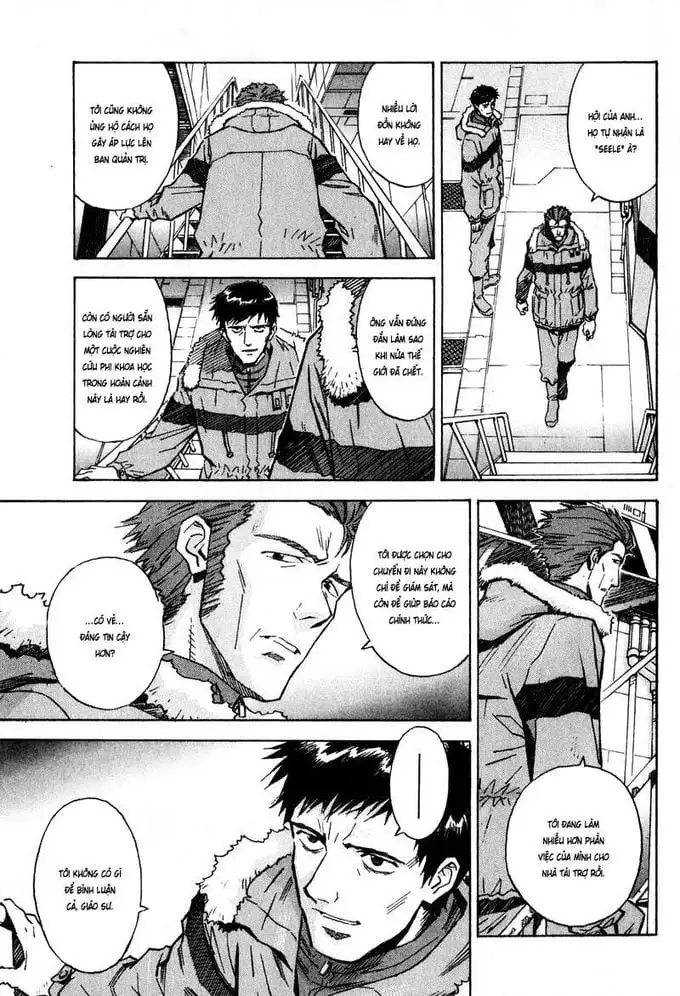 Truyện Tranh Đặc Nhiệm Không Gian - Shin Seiki Evangelion trang 11