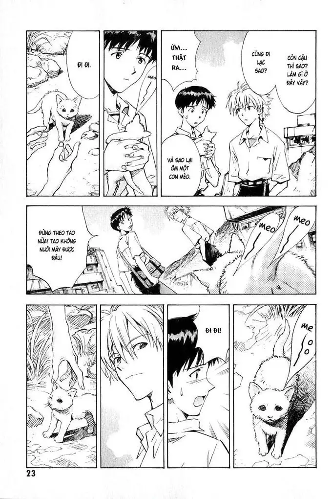 Truyện Tranh Đặc Nhiệm Không Gian - Shin Seiki Evangelion trang 11