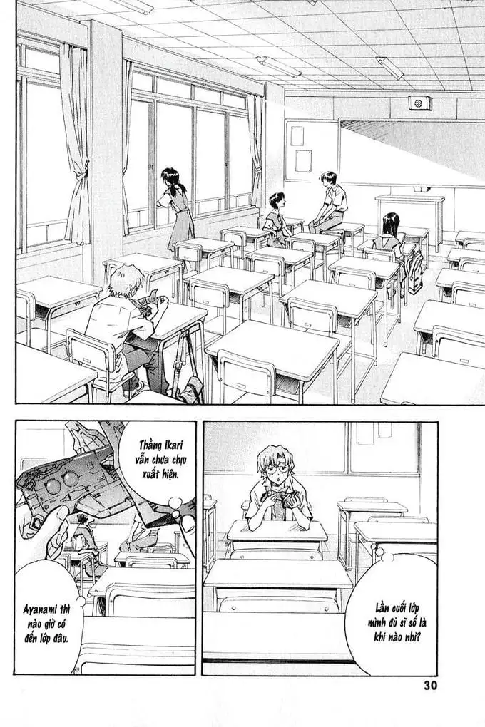 Truyện Tranh Đặc Nhiệm Không Gian - Shin Seiki Evangelion trang 11