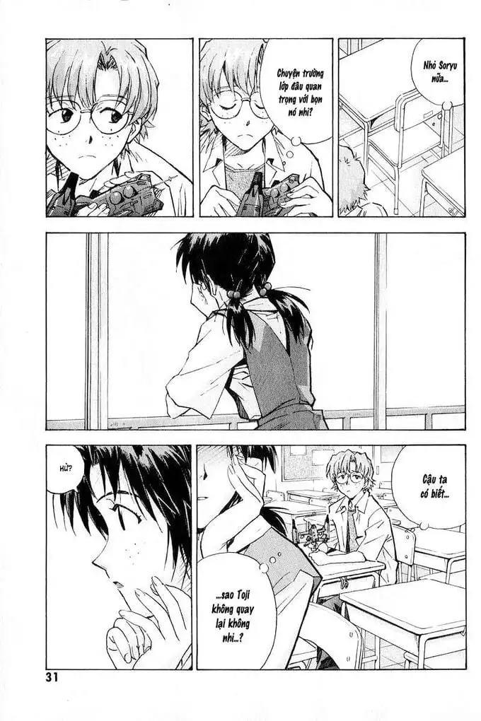 Truyện Tranh Đặc Nhiệm Không Gian - Shin Seiki Evangelion trang 11