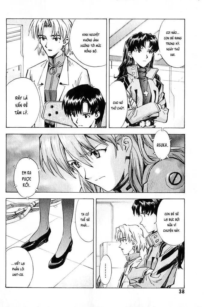 Truyện Tranh Đặc Nhiệm Không Gian - Shin Seiki Evangelion trang 11