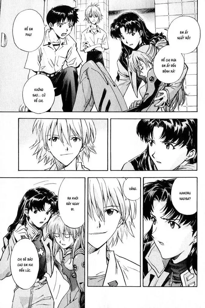 Truyện Tranh Đặc Nhiệm Không Gian - Shin Seiki Evangelion trang 11