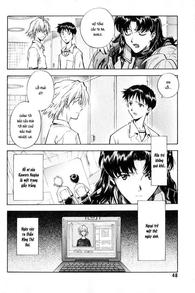 Truyện Tranh Đặc Nhiệm Không Gian - Shin Seiki Evangelion trang 11