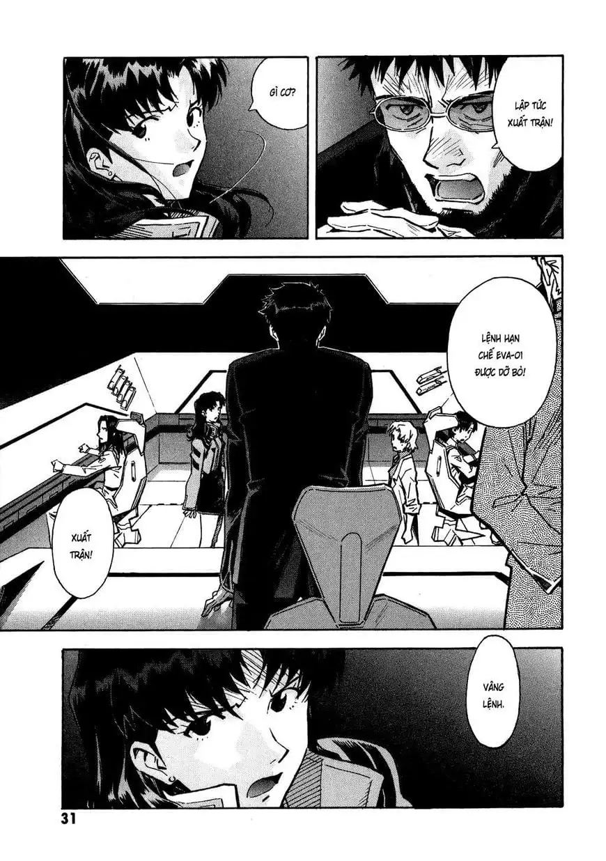 Truyện Tranh Đặc Nhiệm Không Gian - Shin Seiki Evangelion trang 11