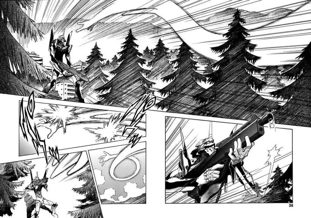 Truyện Tranh Đặc Nhiệm Không Gian - Shin Seiki Evangelion trang 11