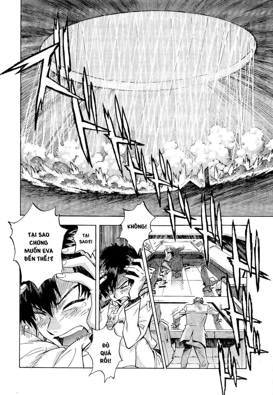 Truyện Tranh Đặc Nhiệm Không Gian - Shin Seiki Evangelion trang 11