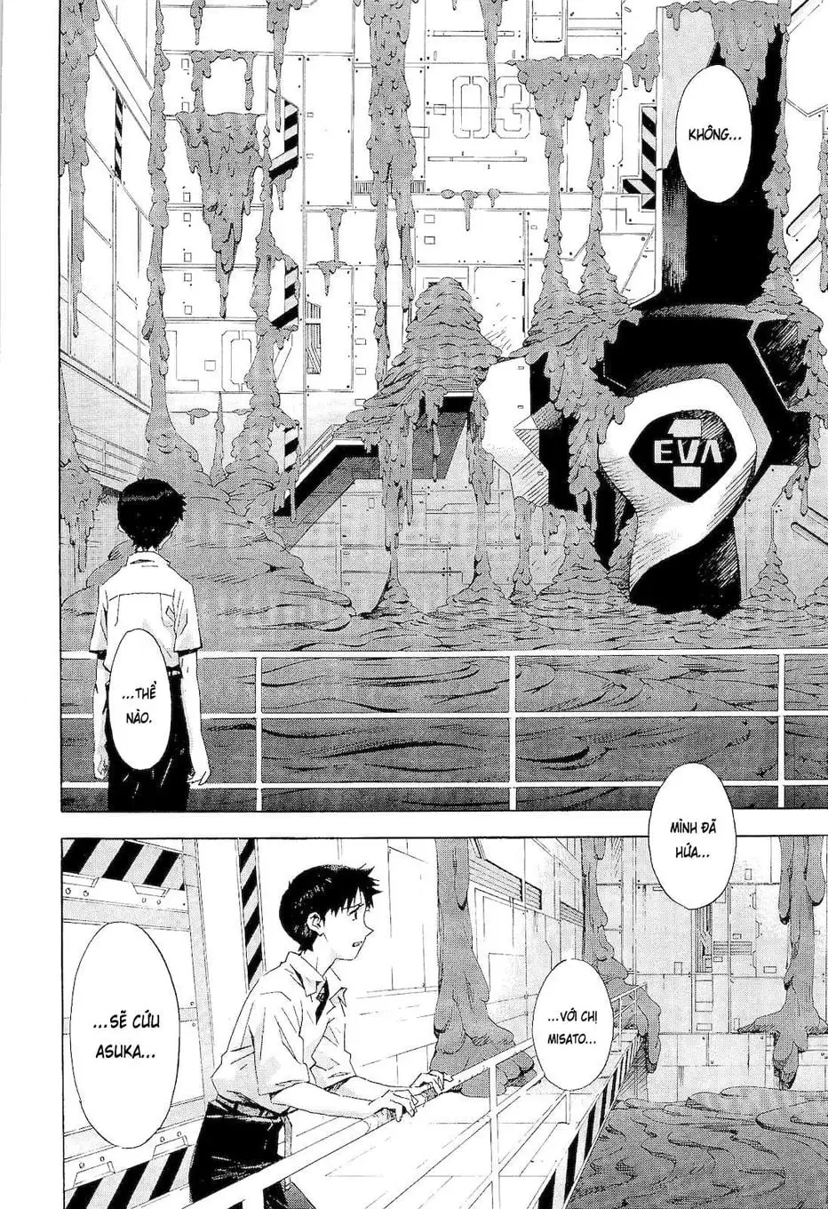 Truyện Tranh Đặc Nhiệm Không Gian - Shin Seiki Evangelion trang 11