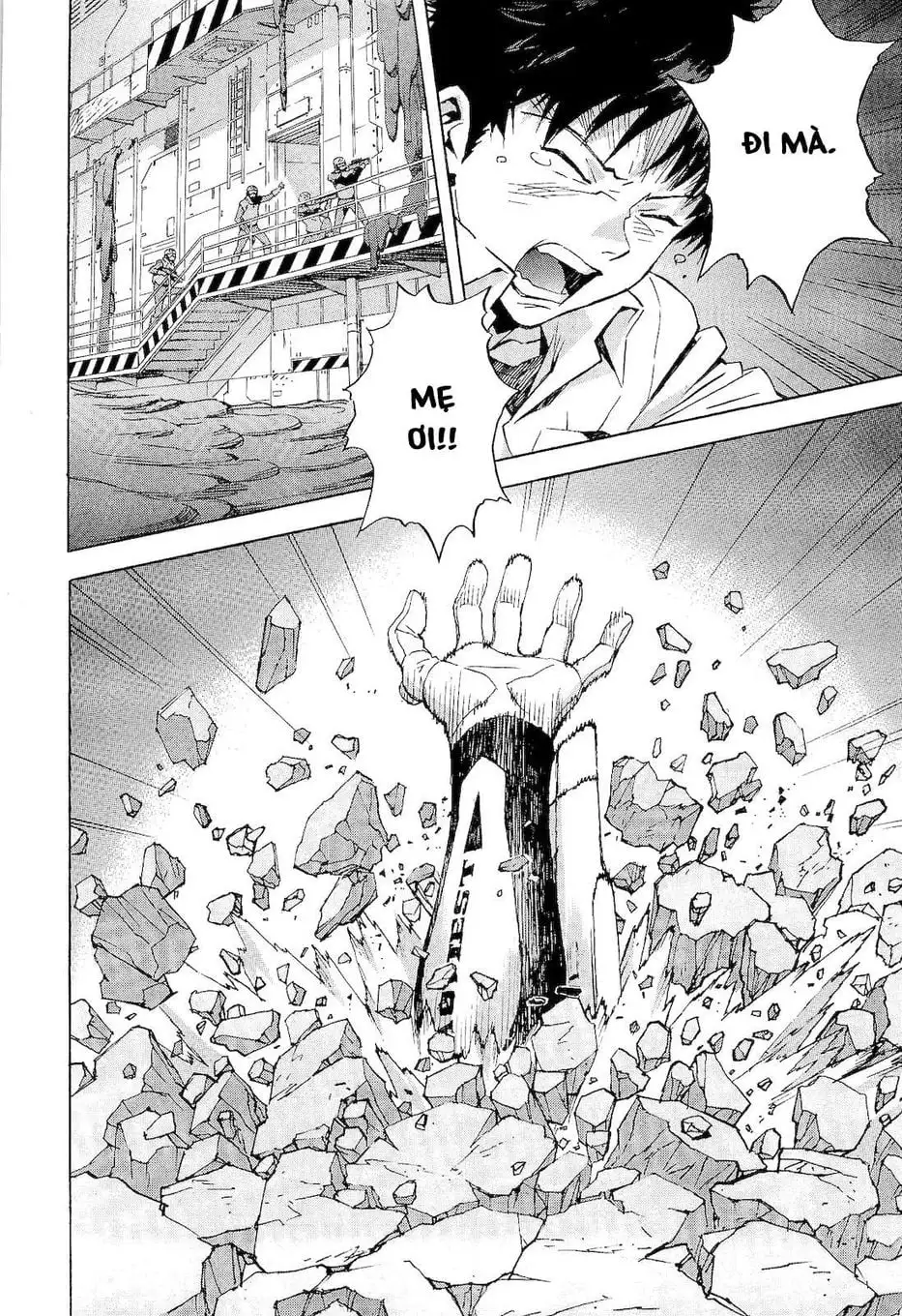 Truyện Tranh Đặc Nhiệm Không Gian - Shin Seiki Evangelion trang 11