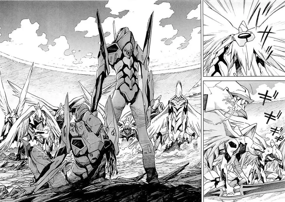 Truyện Tranh Đặc Nhiệm Không Gian - Shin Seiki Evangelion trang 11