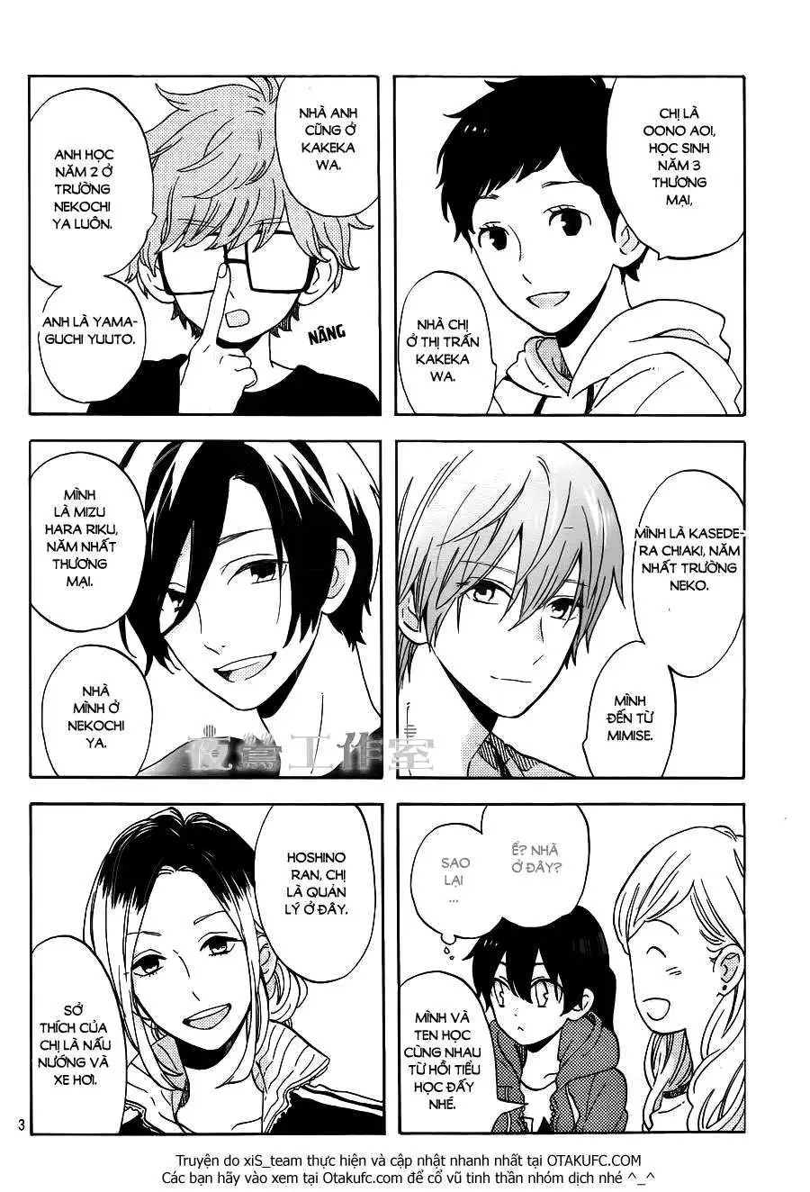 Truyện Tranh Cảm Xúc Ngọt Ngào - Shortcake Cake trang 4