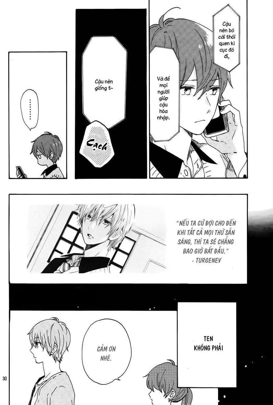 Truyện Tranh Cảm Xúc Ngọt Ngào - Shortcake Cake trang 4