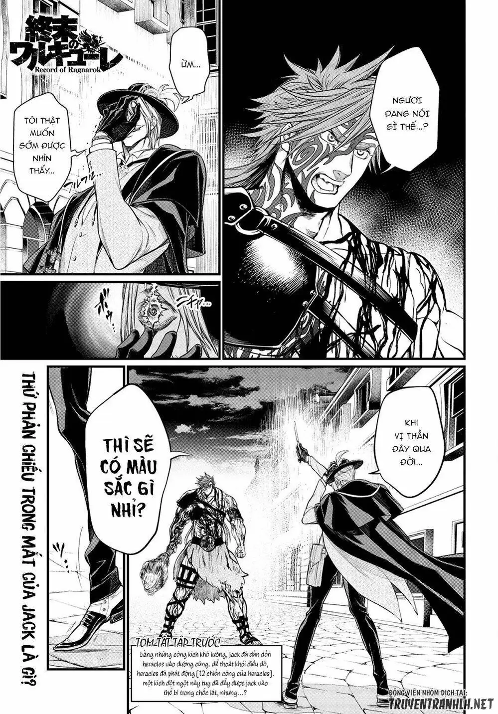 Truyện Tranh Cuộc Chiến Các Vị Thần - Shuumatsu No Valkyrie trang 6