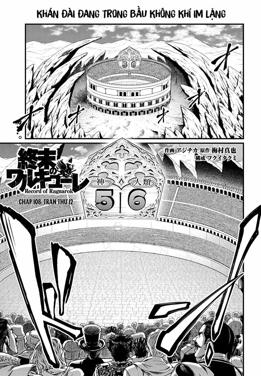 Truyện Tranh Cuộc Chiến Các Vị Thần - Shuumatsu No Valkyrie trang 6