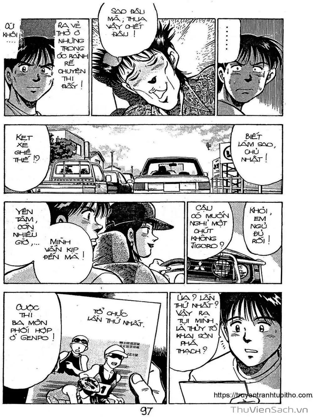 Truyện Tranh Siêu Sao Đường Dài trang 2