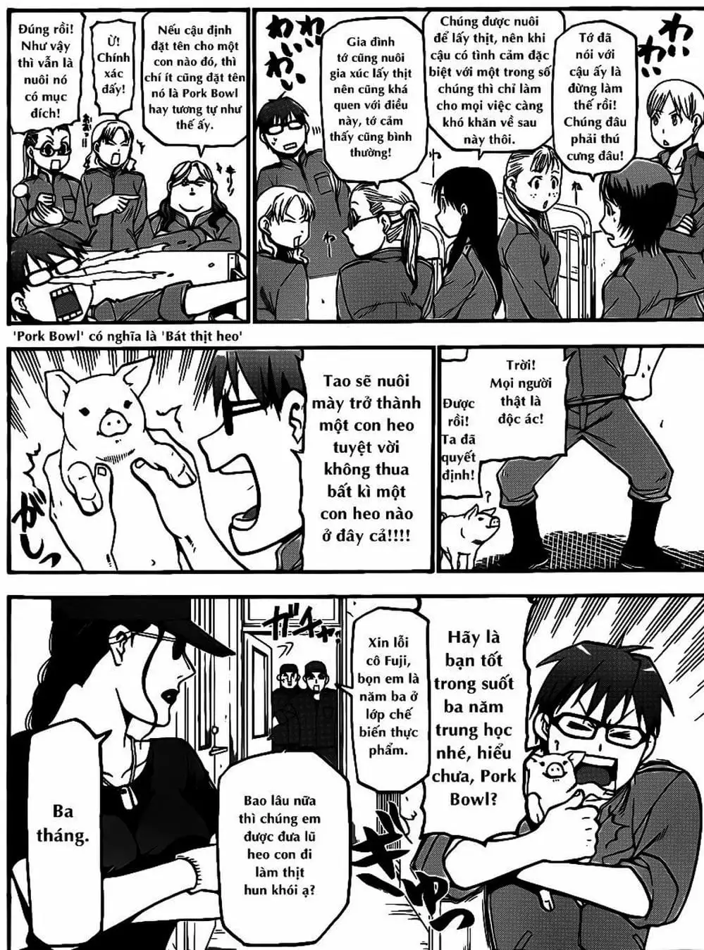 Truyện Tranh Chiếc Muỗng Bạc - Silver Spoon trang 4