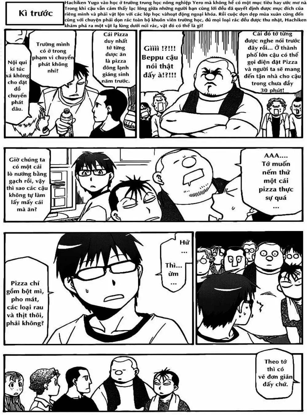 Truyện Tranh Chiếc Muỗng Bạc - Silver Spoon trang 4