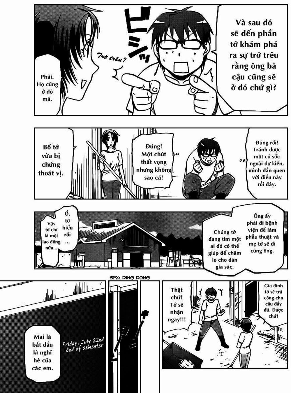 Truyện Tranh Chiếc Muỗng Bạc - Silver Spoon trang 4