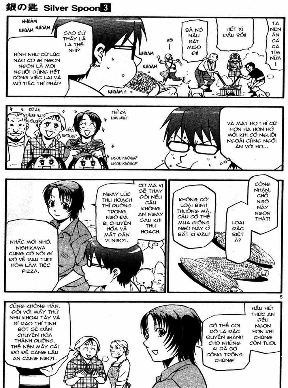 Truyện Tranh Chiếc Muỗng Bạc - Silver Spoon trang 4