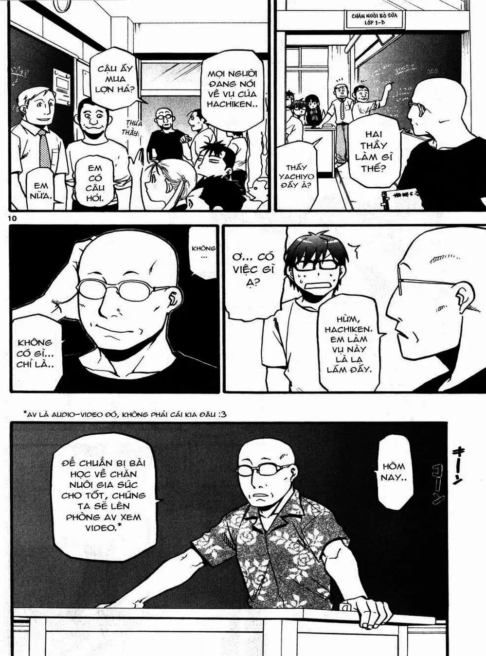 Truyện Tranh Chiếc Muỗng Bạc - Silver Spoon trang 4