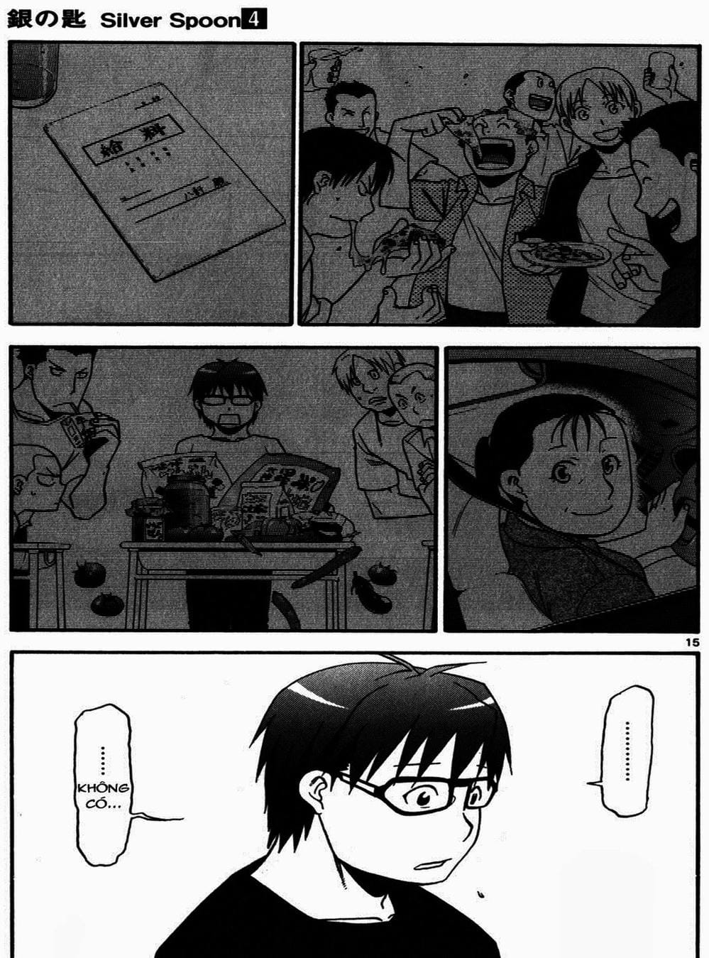 Truyện Tranh Chiếc Muỗng Bạc - Silver Spoon trang 4