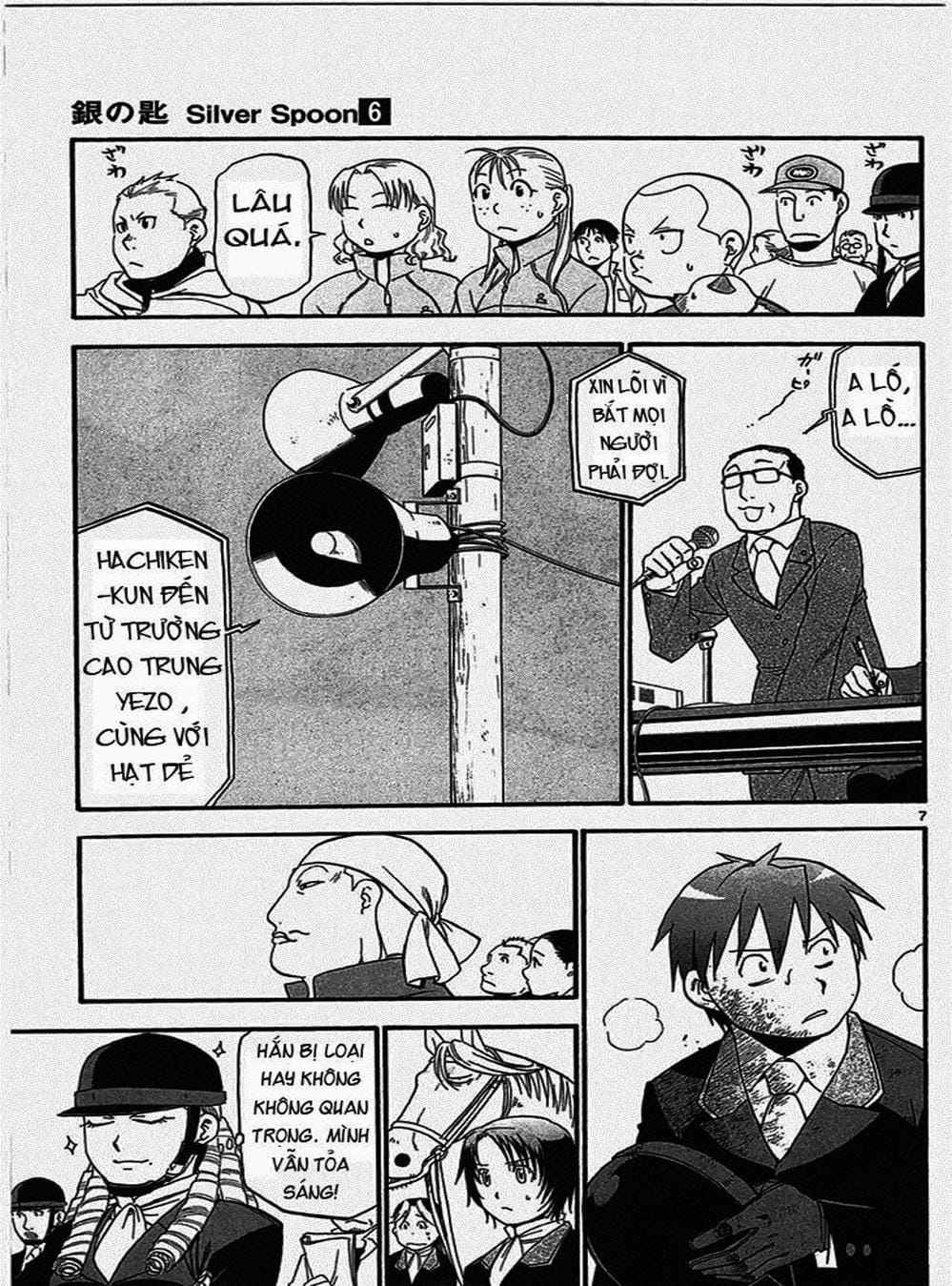 Truyện Tranh Chiếc Muỗng Bạc - Silver Spoon trang 4