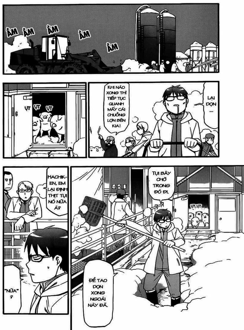 Truyện Tranh Chiếc Muỗng Bạc - Silver Spoon trang 4