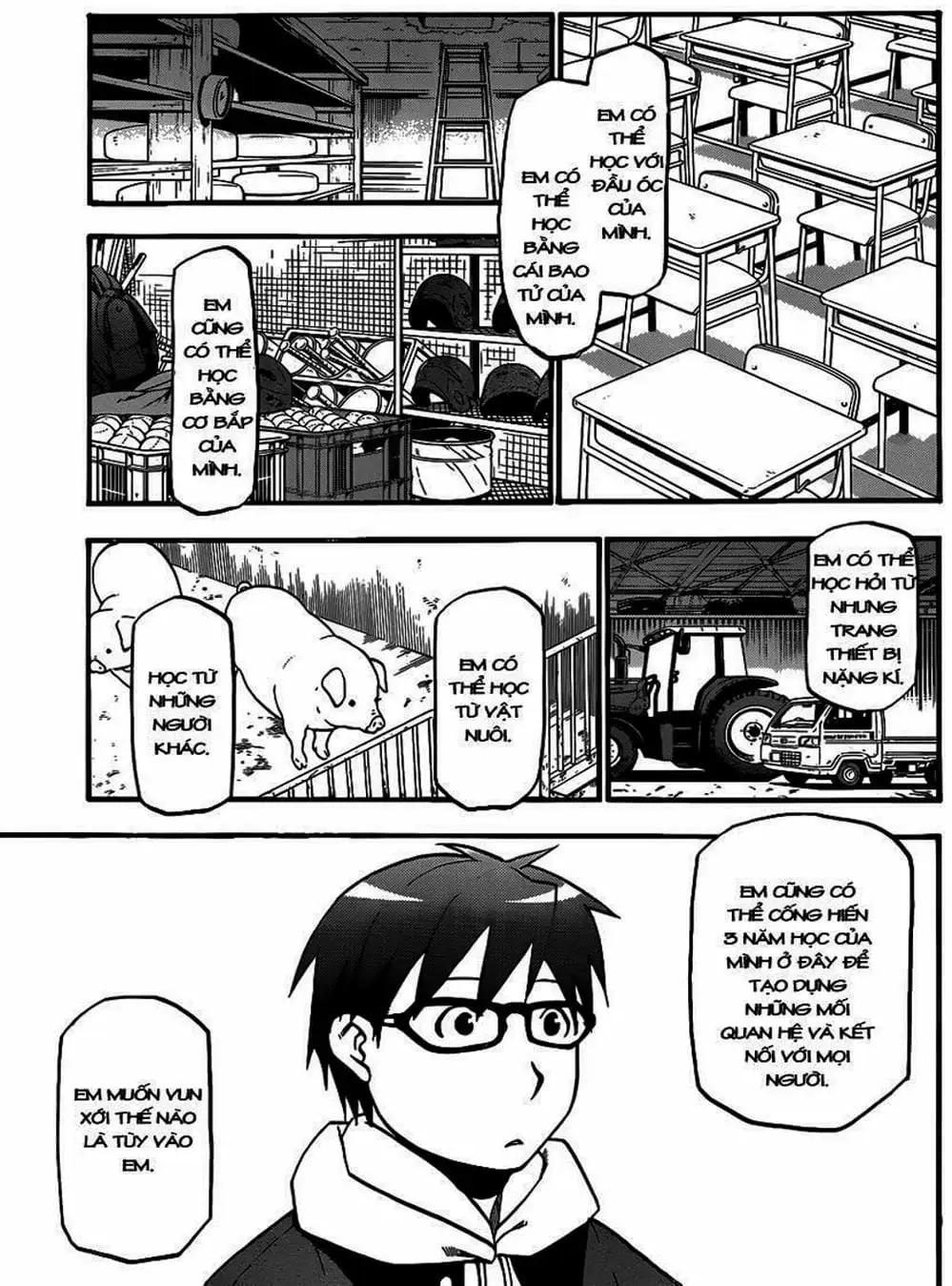 Truyện Tranh Chiếc Muỗng Bạc - Silver Spoon trang 4