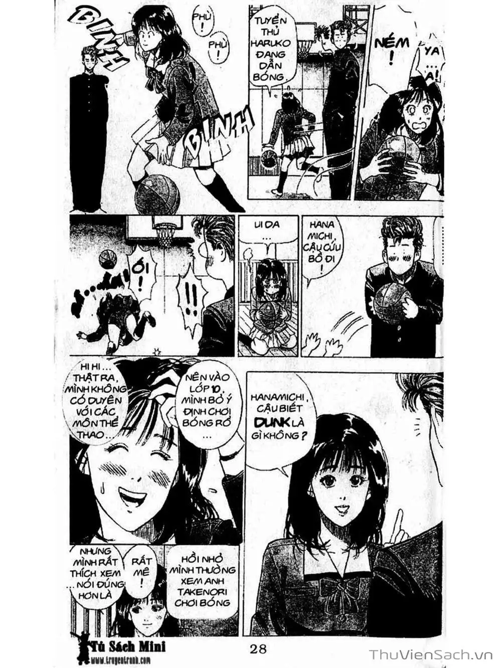 Truyện Tranh Cao Thủ Bóng Rổ - Slam Dunk trang 6