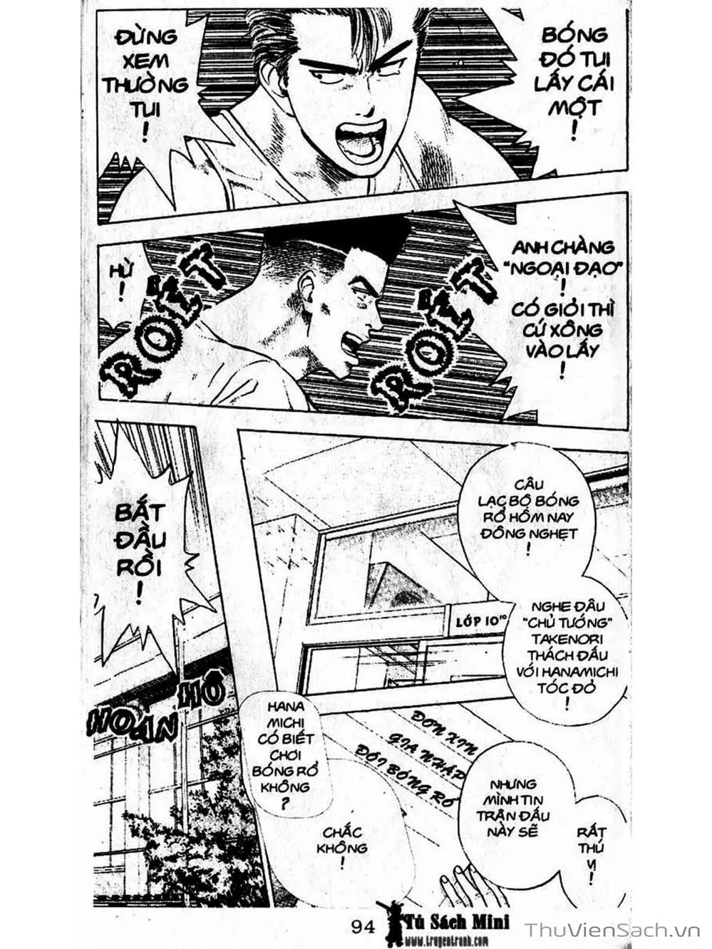 Truyện Tranh Cao Thủ Bóng Rổ - Slam Dunk trang 6