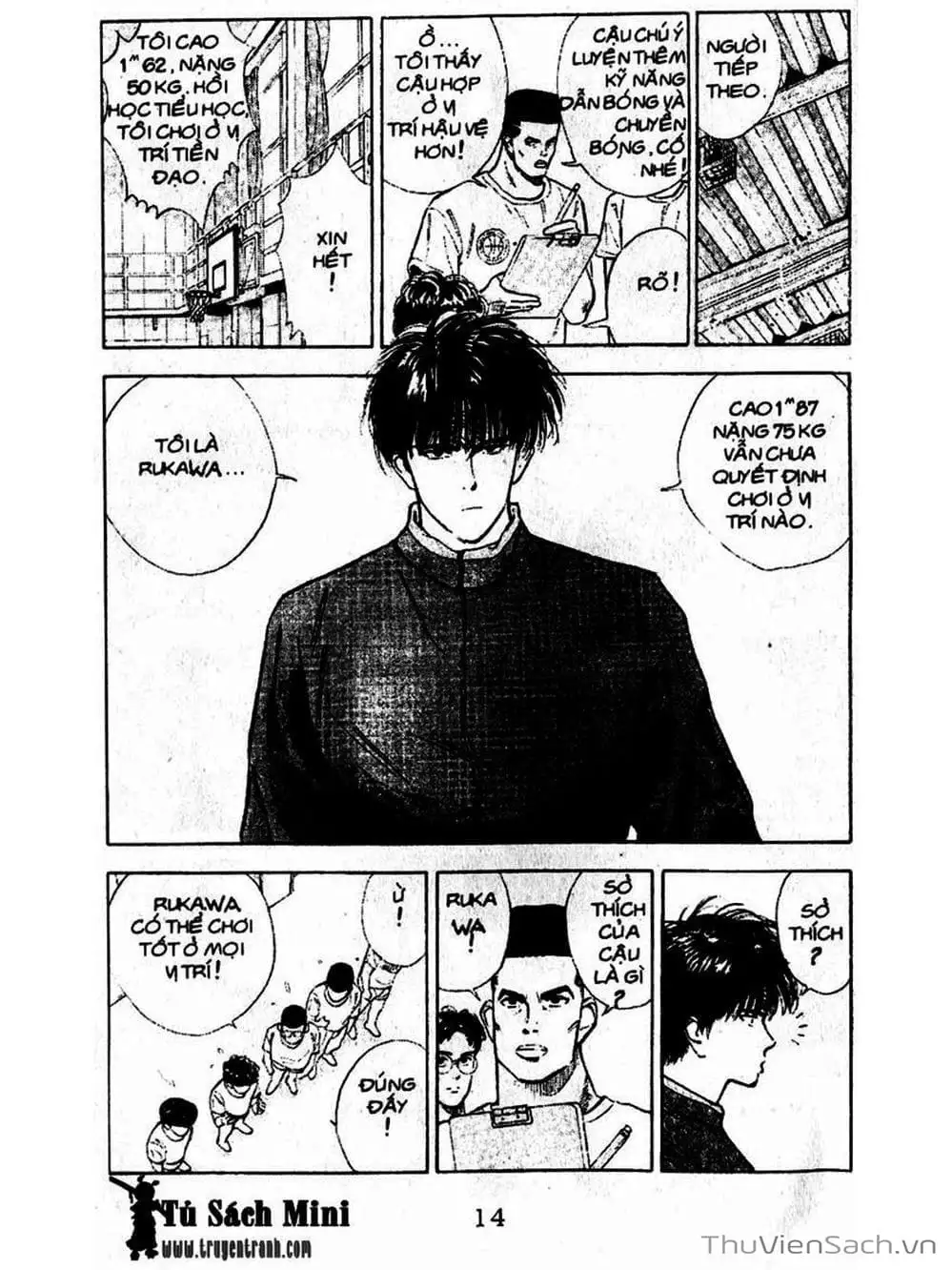 Truyện Tranh Cao Thủ Bóng Rổ - Slam Dunk trang 6