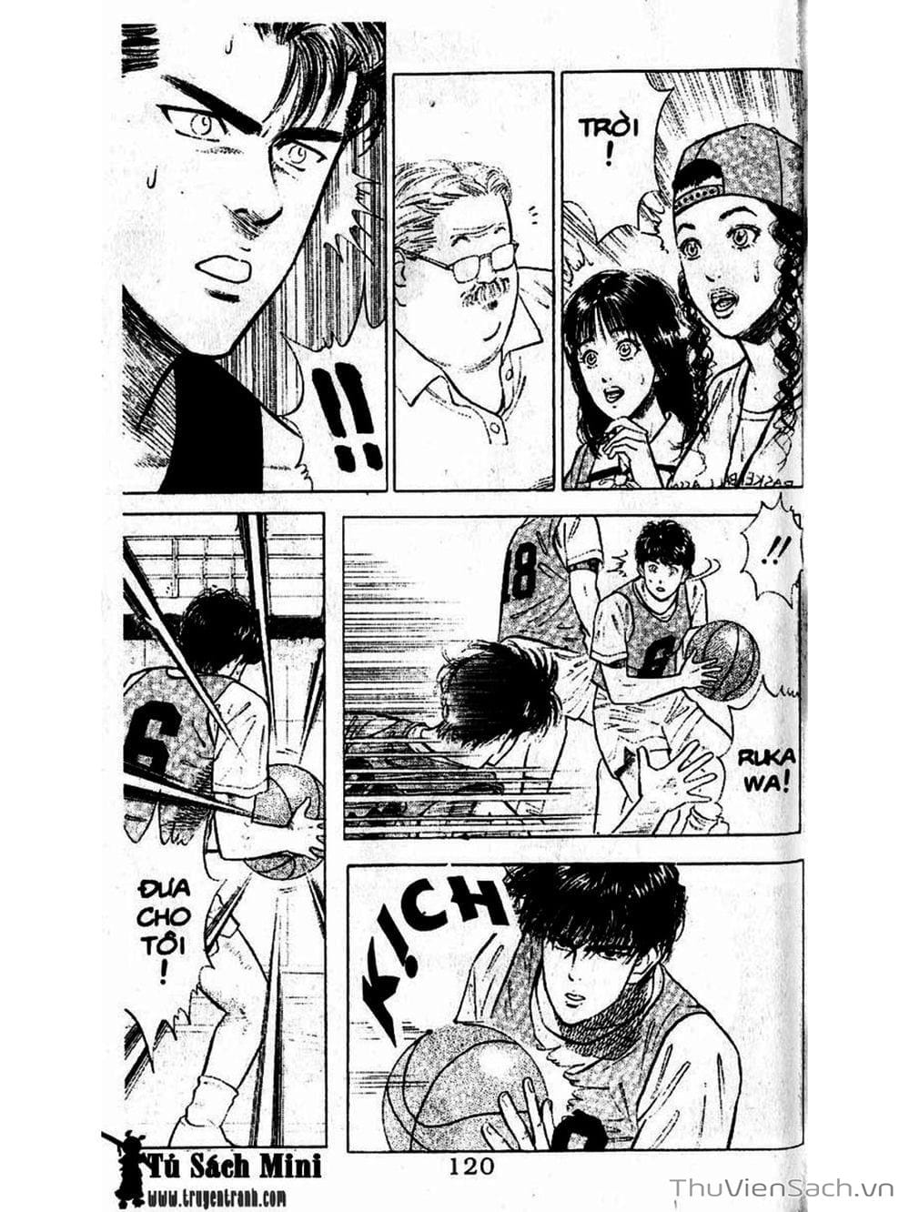 Truyện Tranh Cao Thủ Bóng Rổ - Slam Dunk trang 6