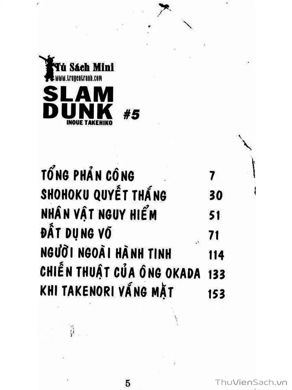 Truyện Tranh Cao Thủ Bóng Rổ - Slam Dunk trang 6