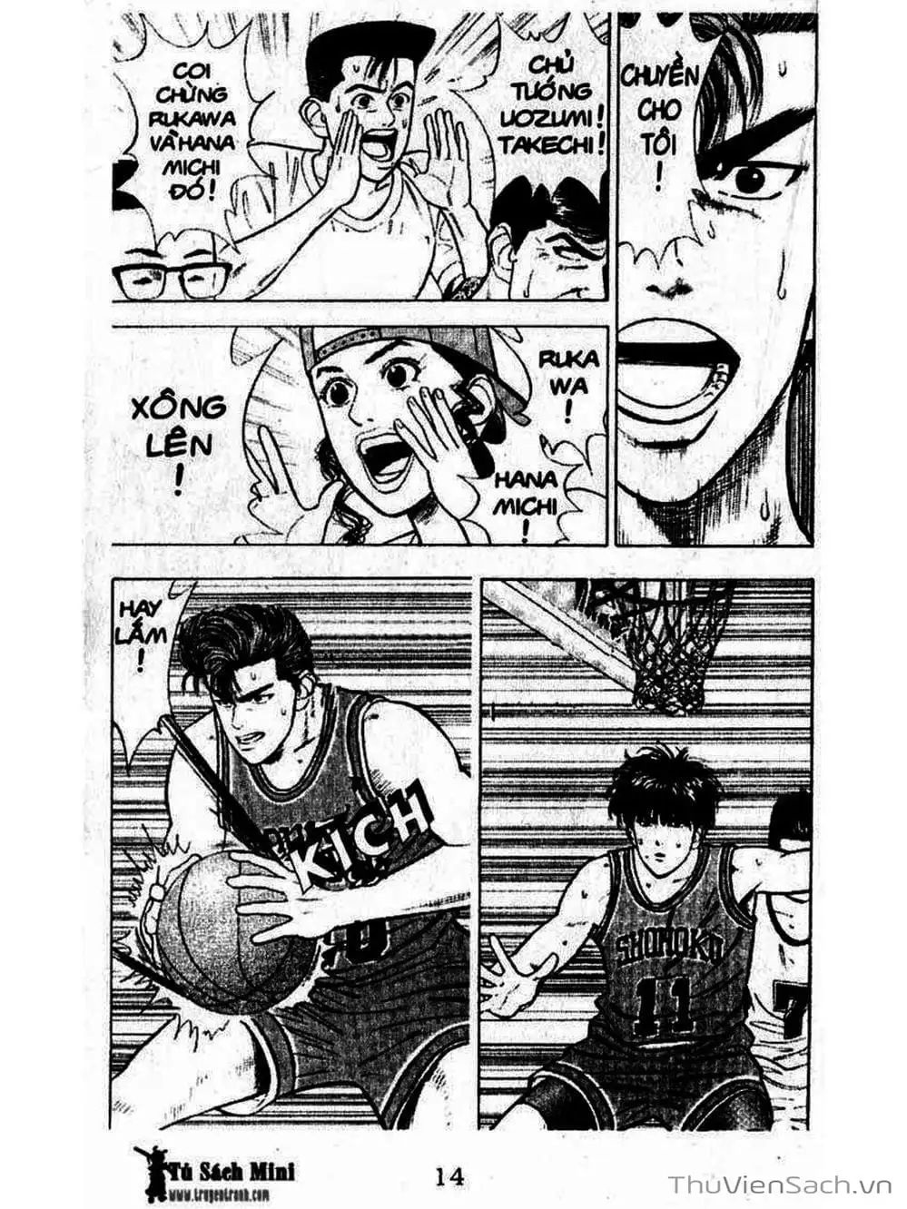 Truyện Tranh Cao Thủ Bóng Rổ - Slam Dunk trang 6