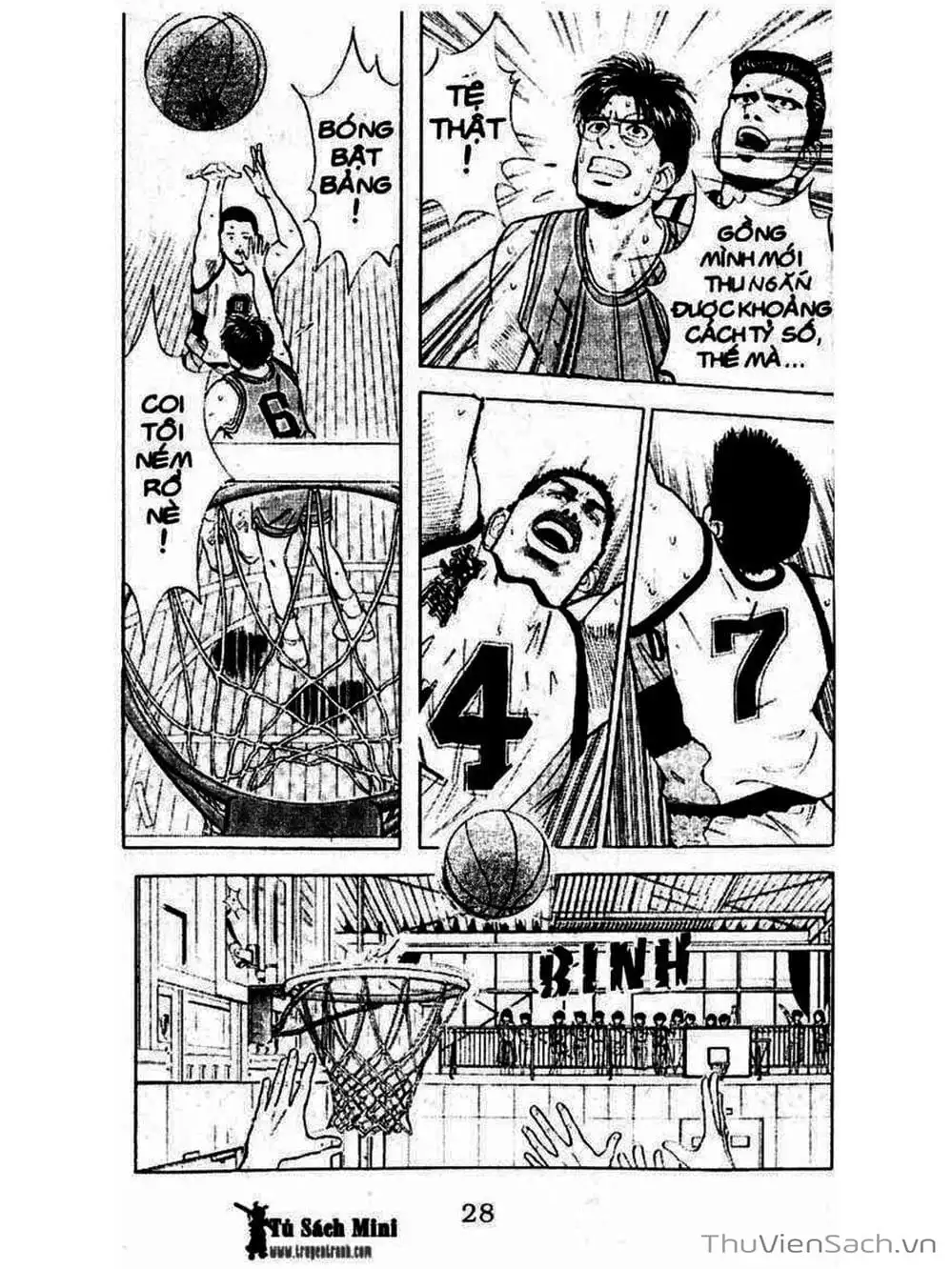 Truyện Tranh Cao Thủ Bóng Rổ - Slam Dunk trang 6