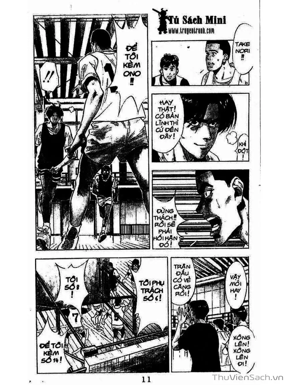 Truyện Tranh Cao Thủ Bóng Rổ - Slam Dunk trang 6