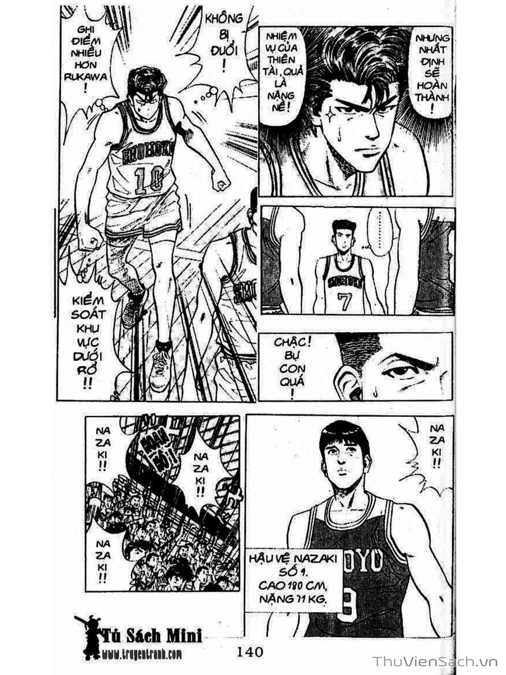 Truyện Tranh Cao Thủ Bóng Rổ - Slam Dunk trang 6