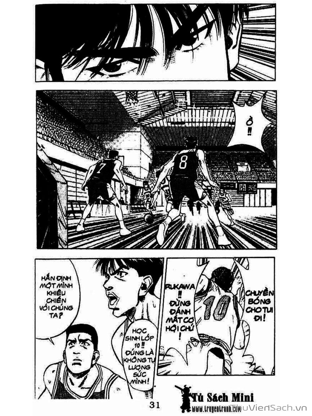Truyện Tranh Cao Thủ Bóng Rổ - Slam Dunk trang 6