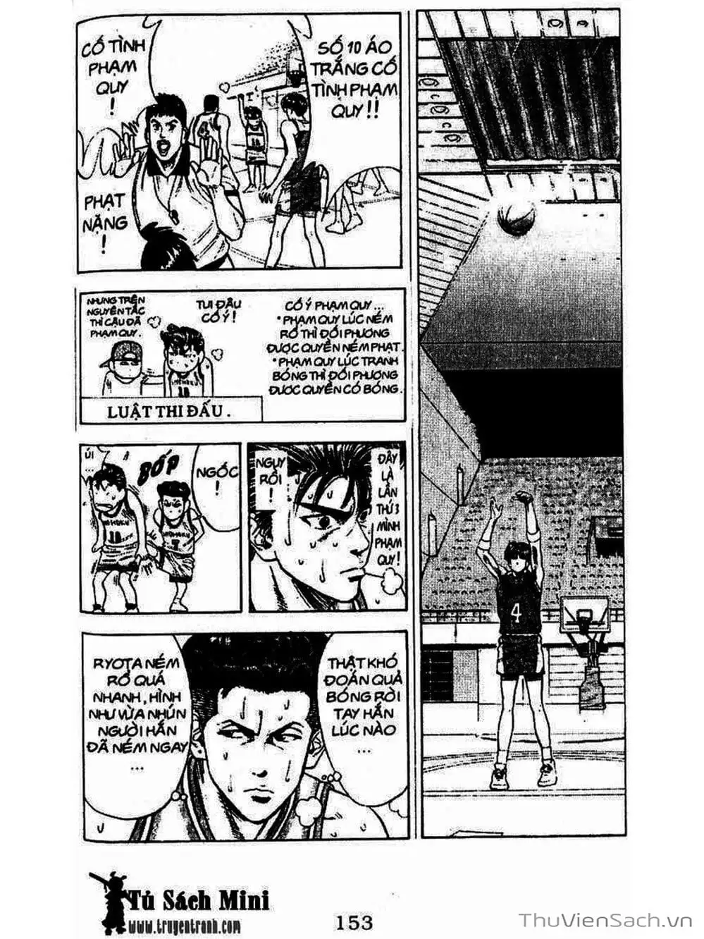 Truyện Tranh Cao Thủ Bóng Rổ - Slam Dunk trang 6