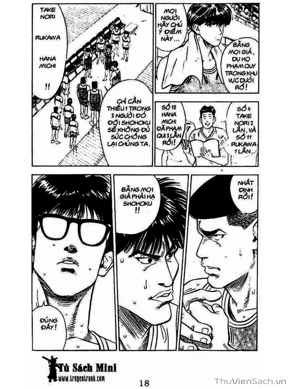 Truyện Tranh Cao Thủ Bóng Rổ - Slam Dunk trang 6