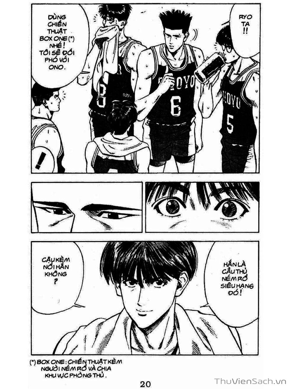 Truyện Tranh Cao Thủ Bóng Rổ - Slam Dunk trang 6