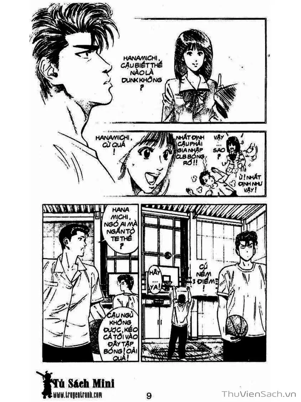 Truyện Tranh Cao Thủ Bóng Rổ - Slam Dunk trang 6
