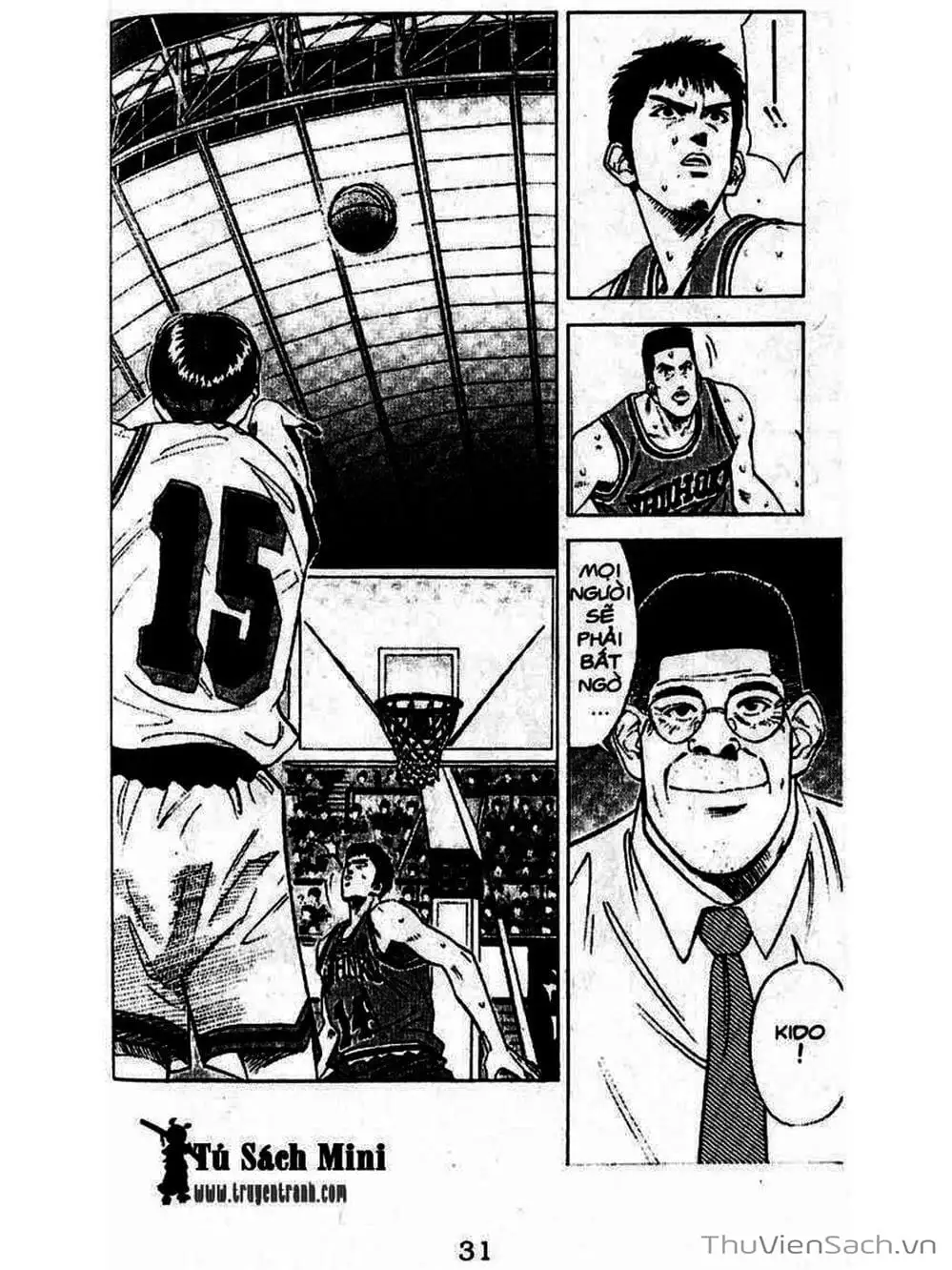 Truyện Tranh Cao Thủ Bóng Rổ - Slam Dunk trang 6
