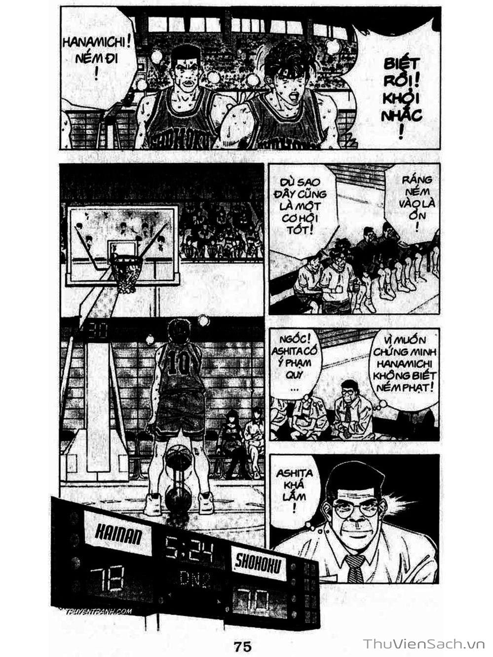 Truyện Tranh Cao Thủ Bóng Rổ - Slam Dunk trang 6