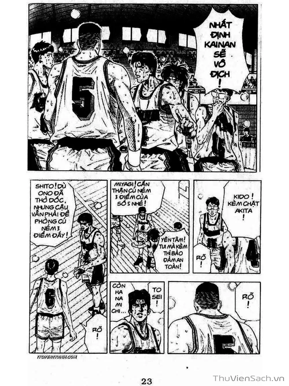 Truyện Tranh Cao Thủ Bóng Rổ - Slam Dunk trang 6