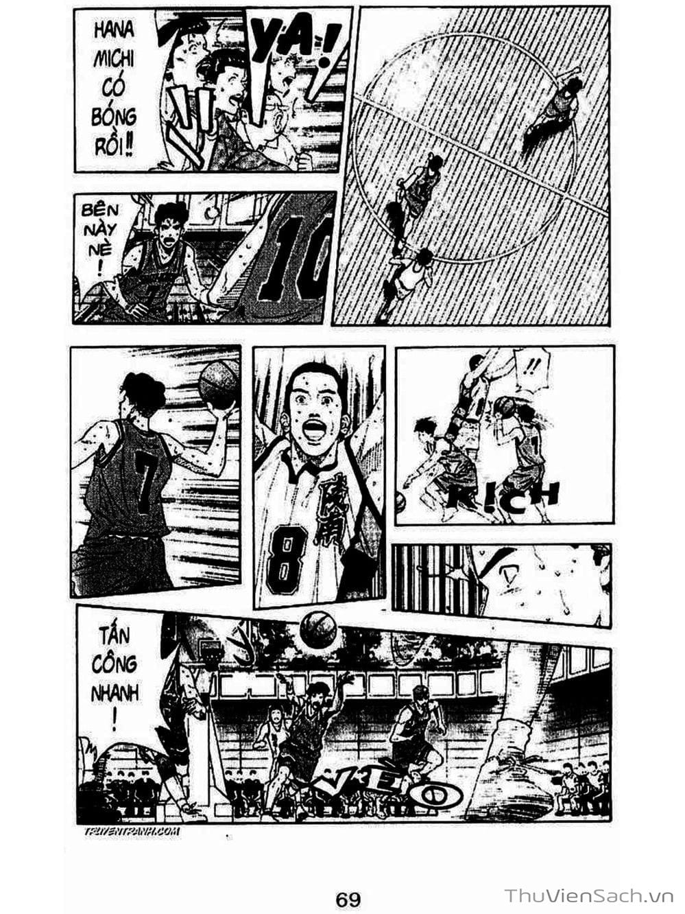 Truyện Tranh Cao Thủ Bóng Rổ - Slam Dunk trang 6
