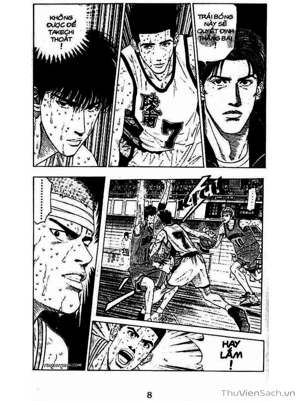 Truyện Tranh Cao Thủ Bóng Rổ - Slam Dunk trang 3552