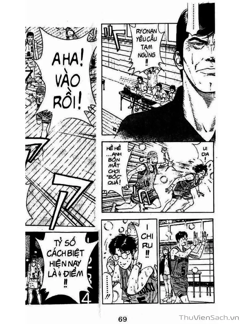 Truyện Tranh Cao Thủ Bóng Rổ - Slam Dunk trang 6