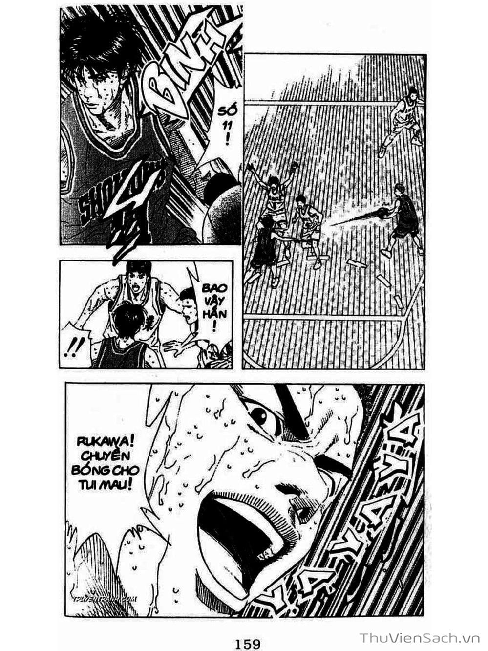Truyện Tranh Cao Thủ Bóng Rổ - Slam Dunk trang 3845