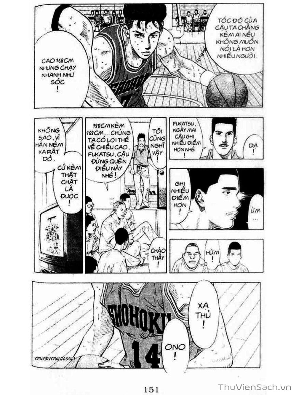 Truyện Tranh Cao Thủ Bóng Rổ - Slam Dunk trang 6