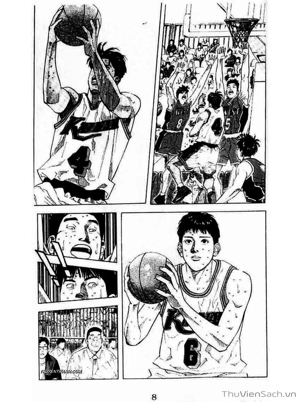 Truyện Tranh Cao Thủ Bóng Rổ - Slam Dunk trang 6